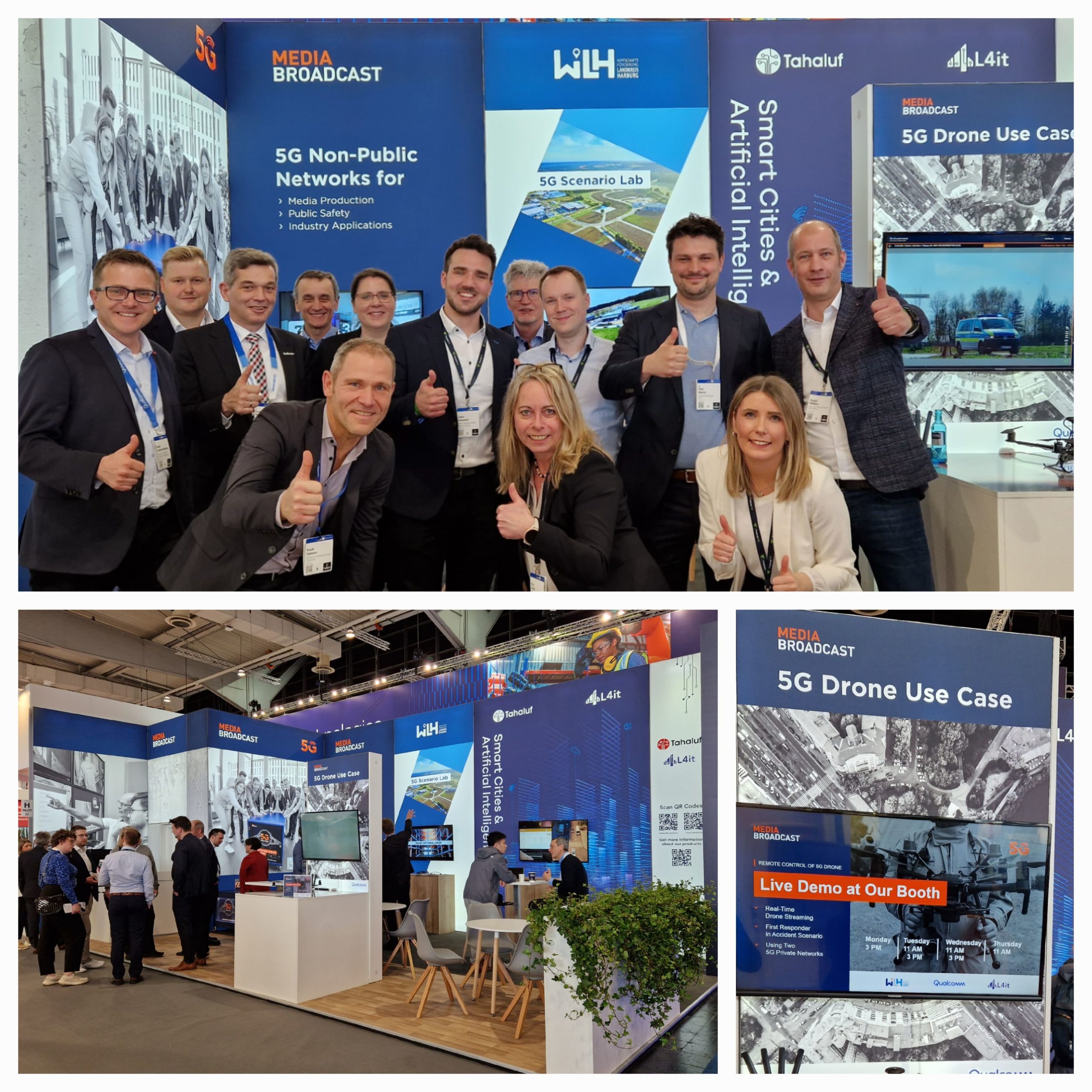 Erfolgreiche Generalprobe für das 5G-Real-Labor im TIP Innovationspark Nordheide