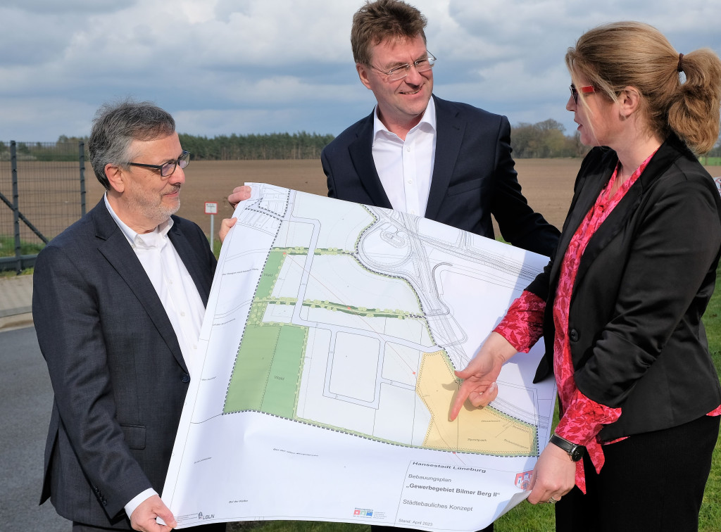 Hansestadt Lüneburg und Harburger Wirtschaftsförderung planen Kooperation bei Gewerbegebietsentwicklung